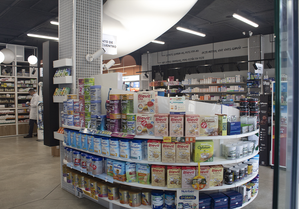 Alimentación infantil de la Farmacia Vives García en Denia
