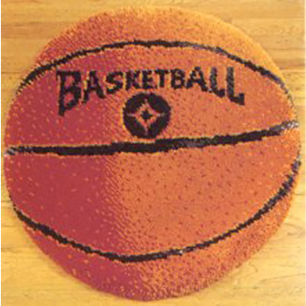 Basketball Latch Hook Rug Kit