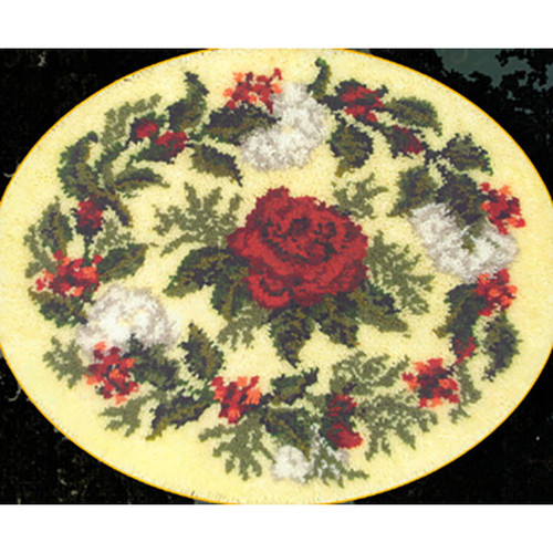 Rose of Joy Latch Hook Rug Kit