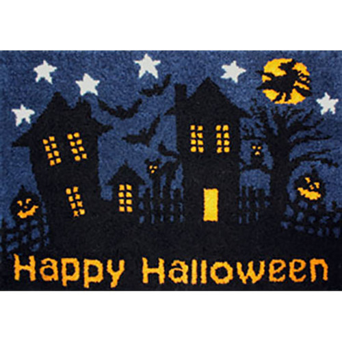 Happy Halloween Latch Hook Rug Kit