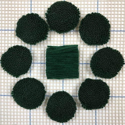 Emerald Pre-cut Latch Hook Yarn