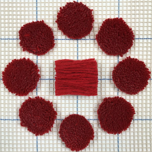 Ruby Pre-cut Latch Hook Yarn