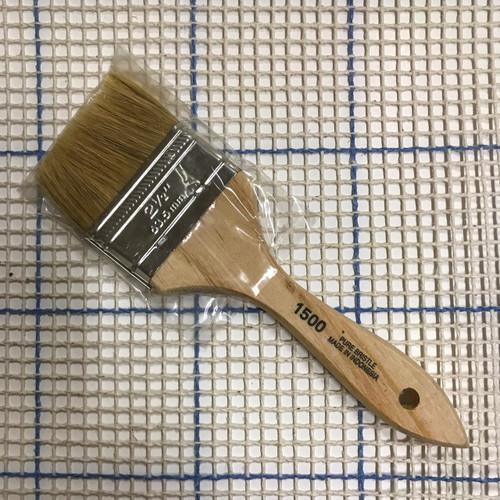 NonSkid Safety Backing Brush 2 1/2