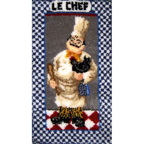 Le Chef Latch Hook Rug Kit