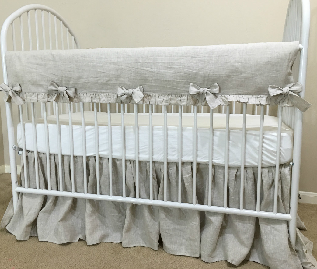Superior Custom Linens Crib Rail Guard Handcrafted by Superior Custom Linens
