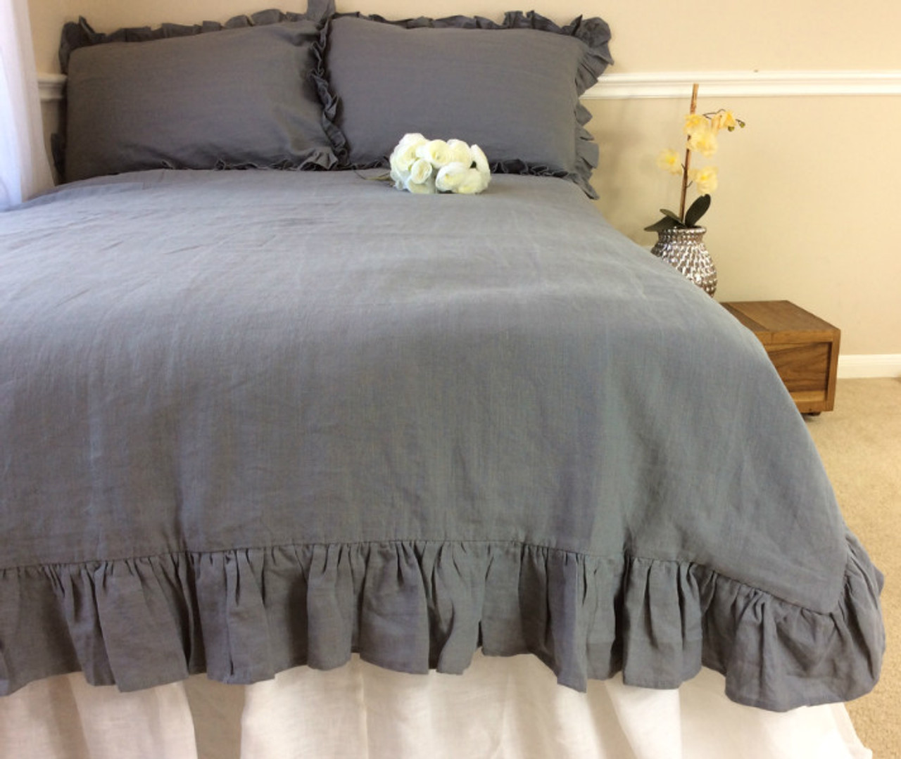 Industrial Rustic Shabby Chic Bedding Handcrafted By Superior