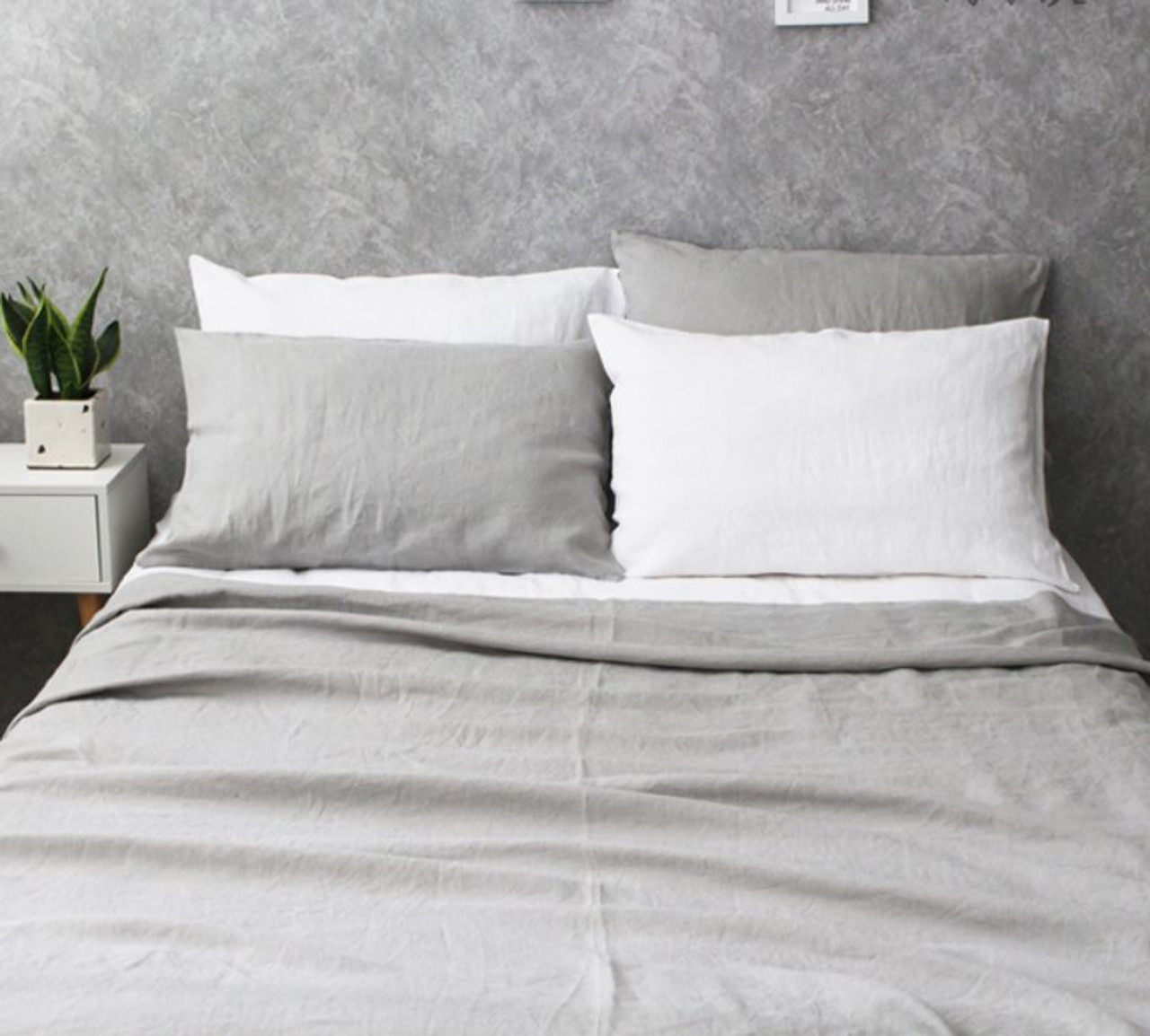 Natural Linen Bedding Twin Duvet Cover Free Shipping Natural Linen