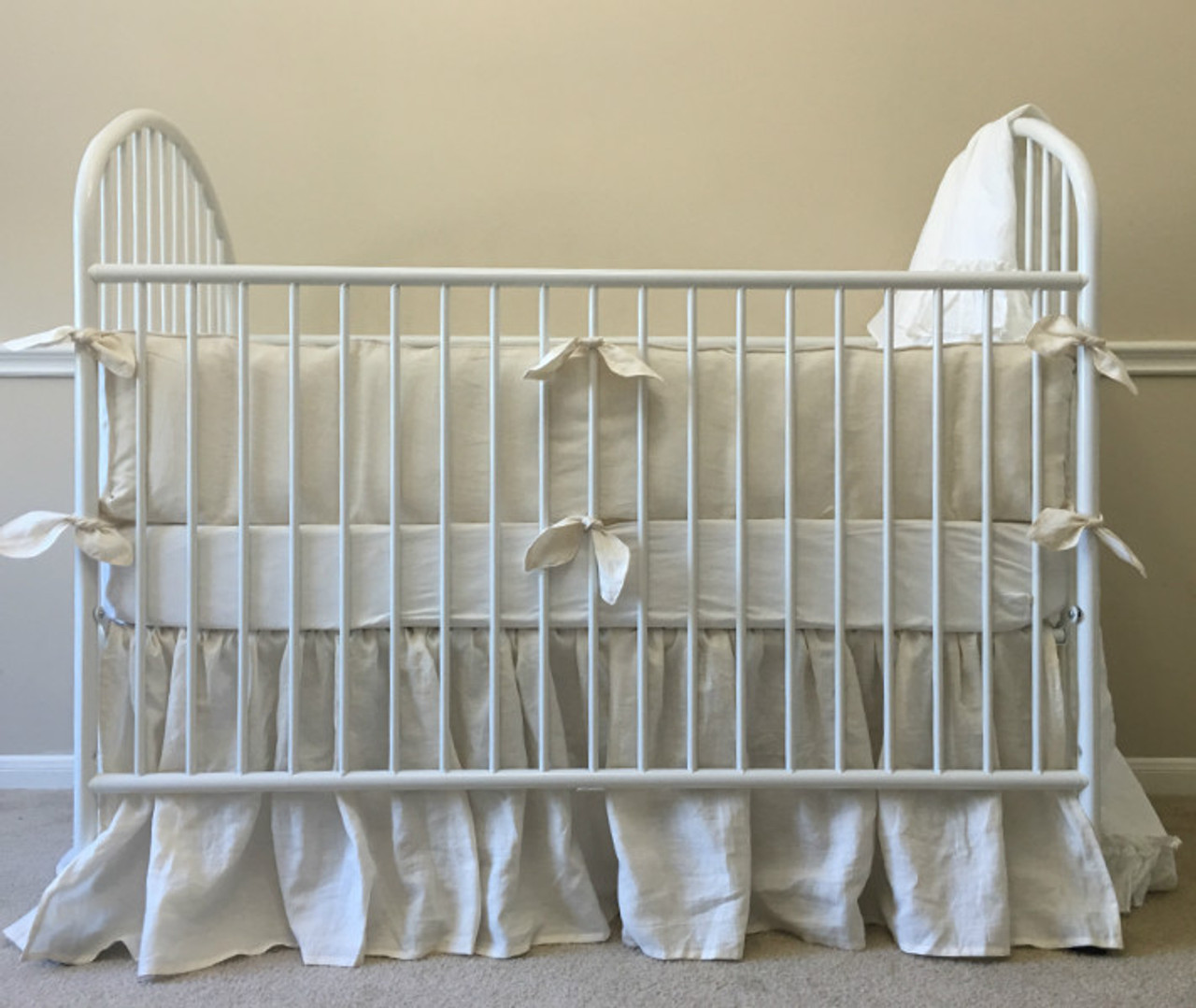 ivory baby bedding