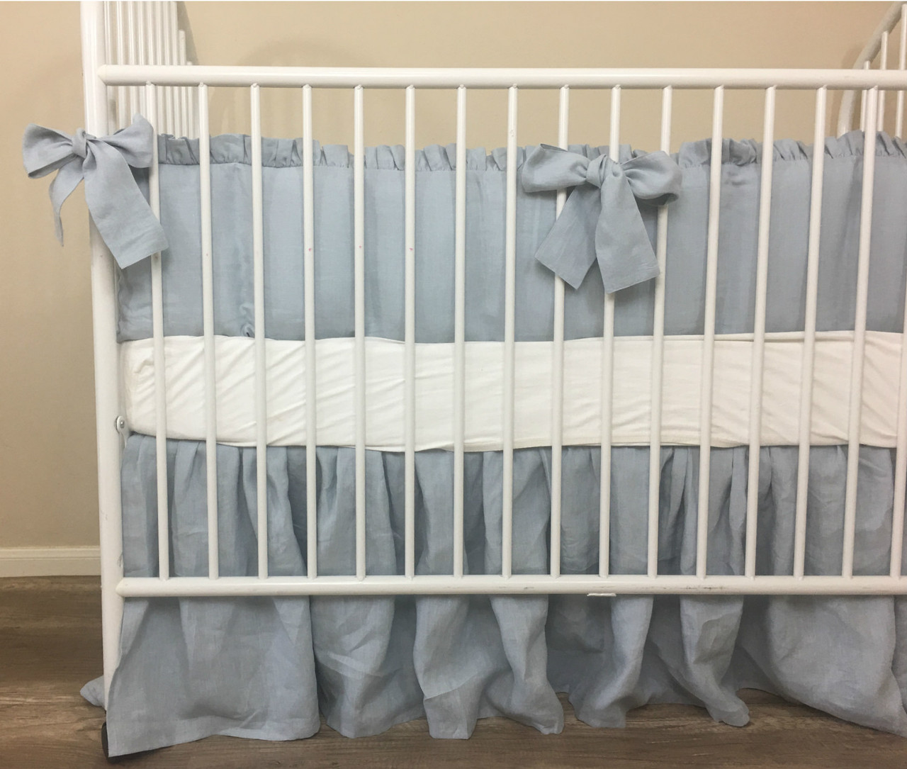 grey baby bedding