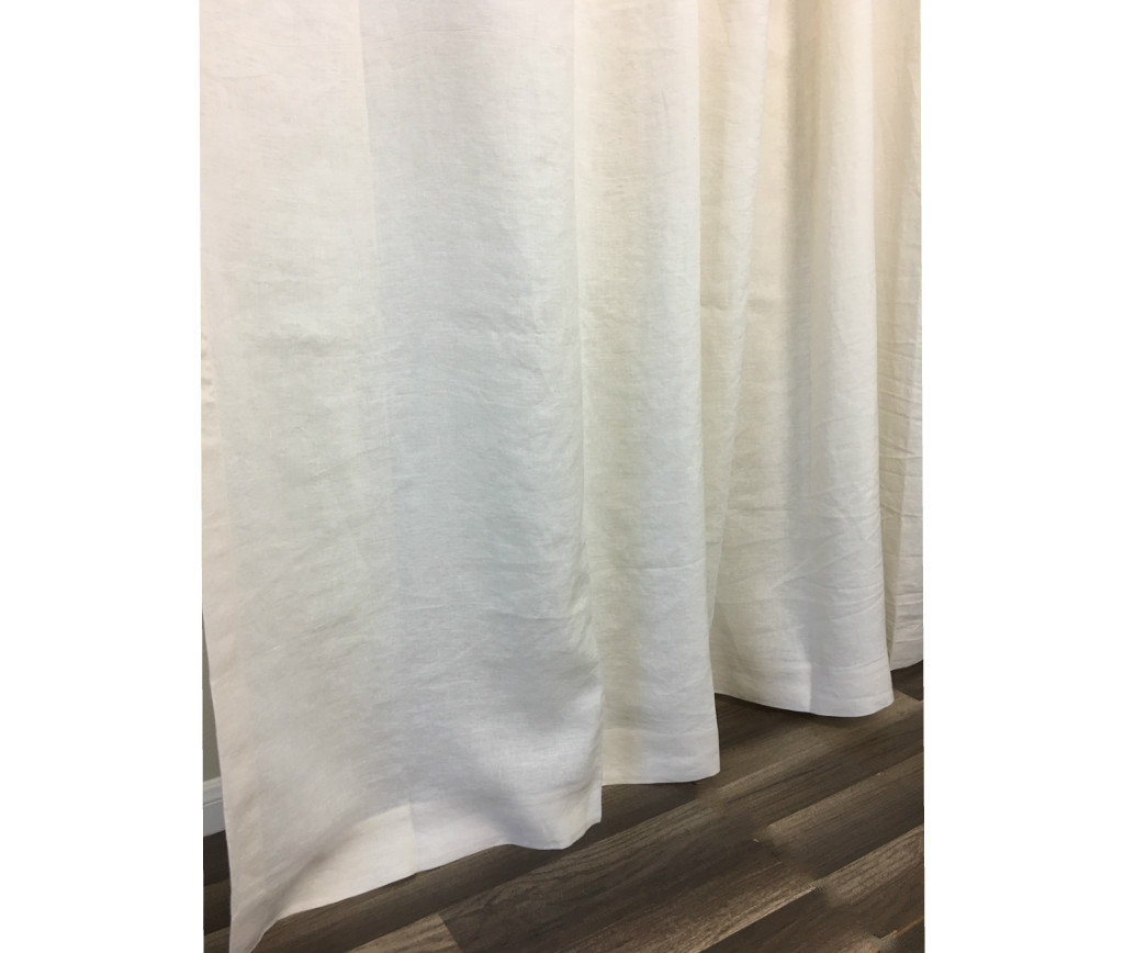 Cream Linen Curtain Custom Linen Drapes