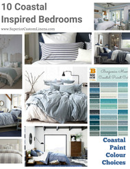 10 Coastal Inspired Bedrooms with Coastal Paint Colour Choices 10 Coastal Inspired Bedrooms with Coastal Paint Colour Choices
