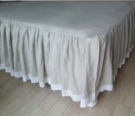 Laced bedspread  | Handcrafted by SuperiorCustomLinens.com