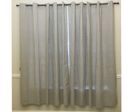 linen curtains, flax curtains