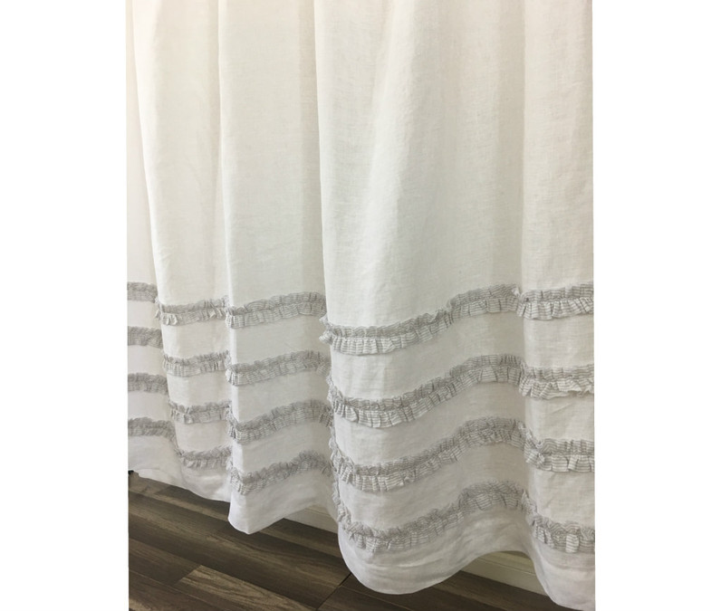cheap white shower curtain liner
