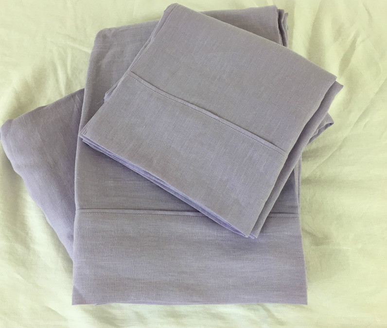 Lavender Light Purple Bed Sheets Handcrafted by Superior Custom Linens