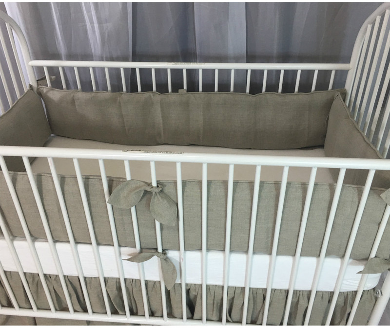 dark green crib bedding