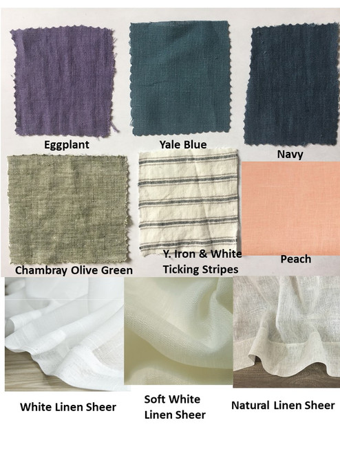Linen fabric by the yard, extra wide, wholesale