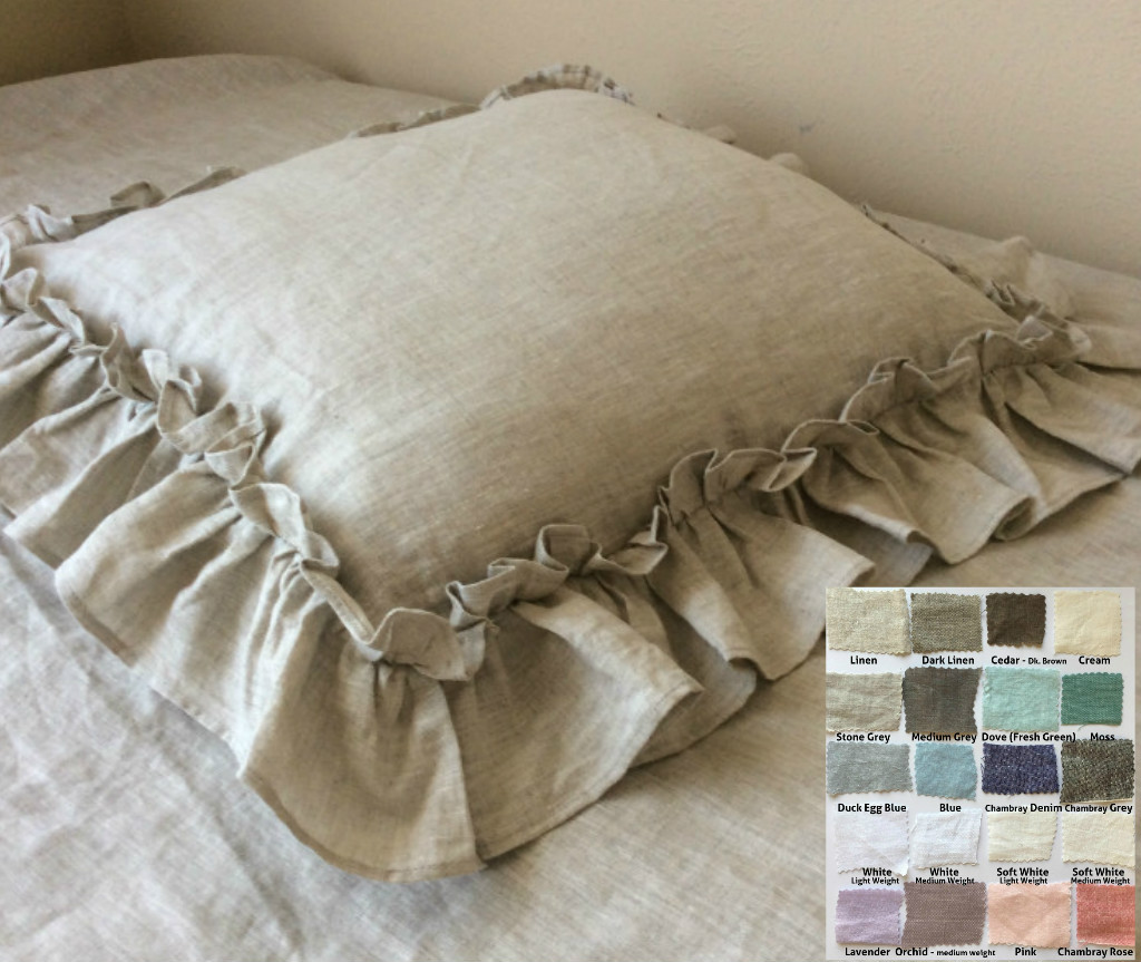 Bi-Chome Linen Bed Sheets  Handcrafted by Superior Custom Linens