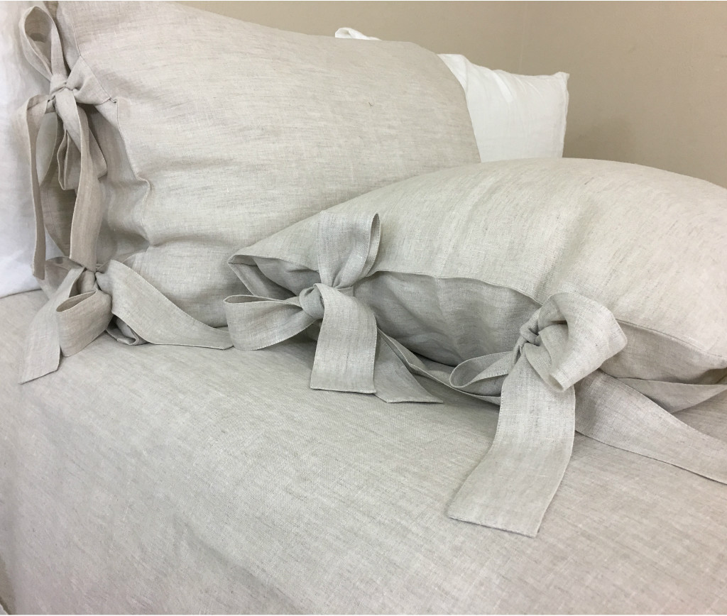 Bi-Chome Linen Bed Sheets  Handcrafted by Superior Custom Linens