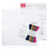 Olympus Sashiko Sampler Kit - La Bouquetière - Nadeshiko SK-429