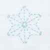Sashiko Lamè Thread - Light Blue - 40m - SL-9