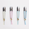 Shozaburo Thread Snips with Iga Silk Braid - Blue