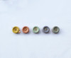 Shigaraki Ware Button Magnet - Cohana - Pink