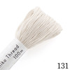 ST-131 Unohana. This color is inspired by the name of Utsurogi flower that blooms in early summer, also known as Unohana. Since Unohana is linked to snow, stitching a fine pattern on it can evoke the image of white snow.