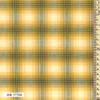 Sakizome Momen Yarn Dyed Fabric Colourful Check A Yellow 1770A