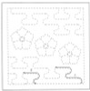 Sashiko Sampler Sashiko Sampler Flowers and Water SS83