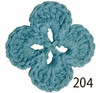 Sashiko Thread Souffle Thick Blue ST-204