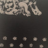 Takumi Printed Cotton Fabric Black 17N-2A
