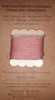 Sun Dyed Sashiko Thread  20m Organic Madder Root STBW-03