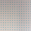 Dot Grid Stencil Fabric Panel Ecru