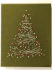 Sashiko Christmas Tree Green
