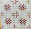 SASHIKO PANEL - SEVEN PATTERNS ECRU: SSSD-SB001