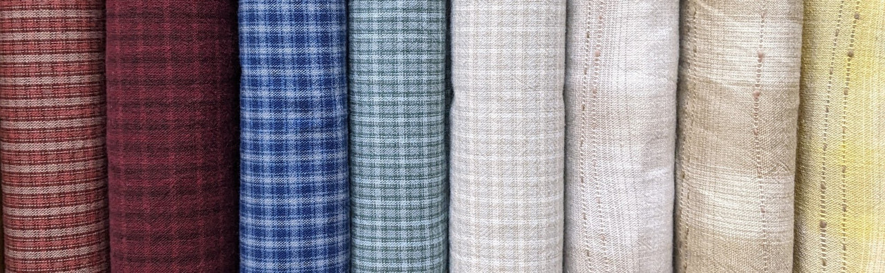 Sakizome Momen Yarn-Dyed Fabrics 