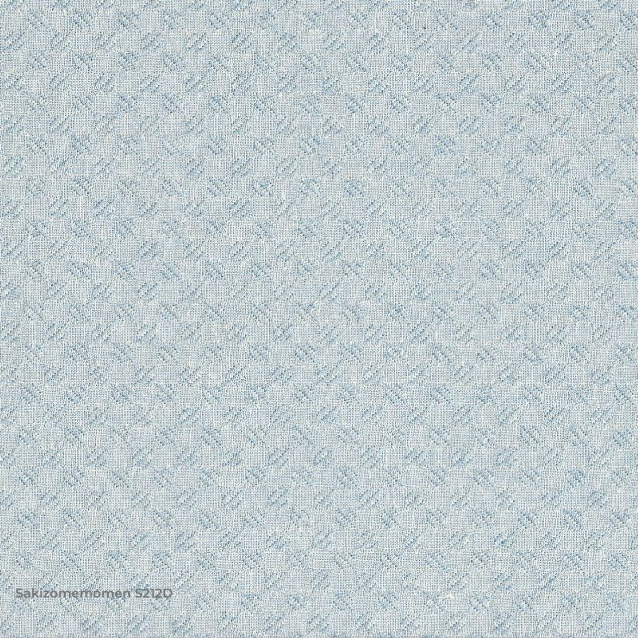 Sakizome Momen pre-dyed cloth Blue/Grey S212D