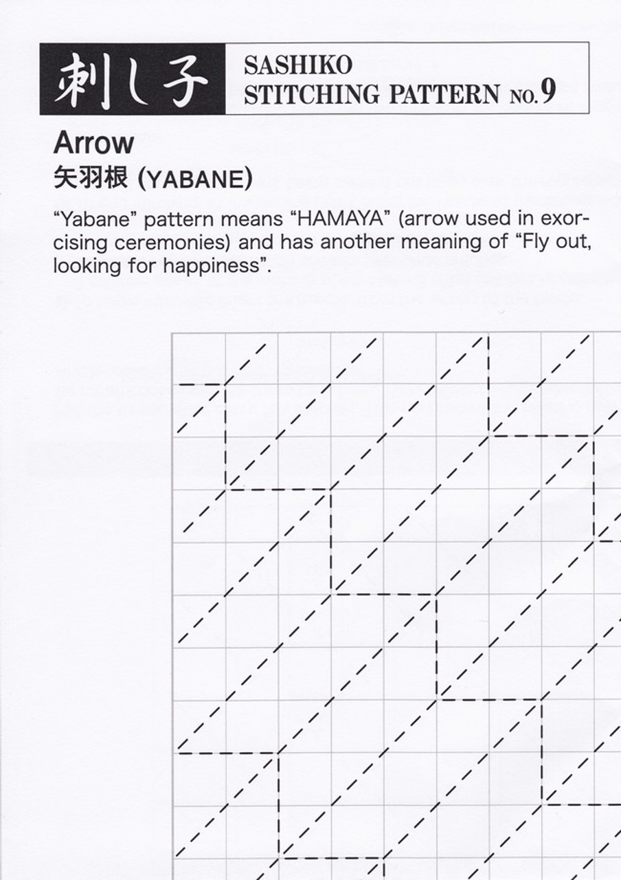 Sashiko Stitching Pattern sashiko-stitching-pattern