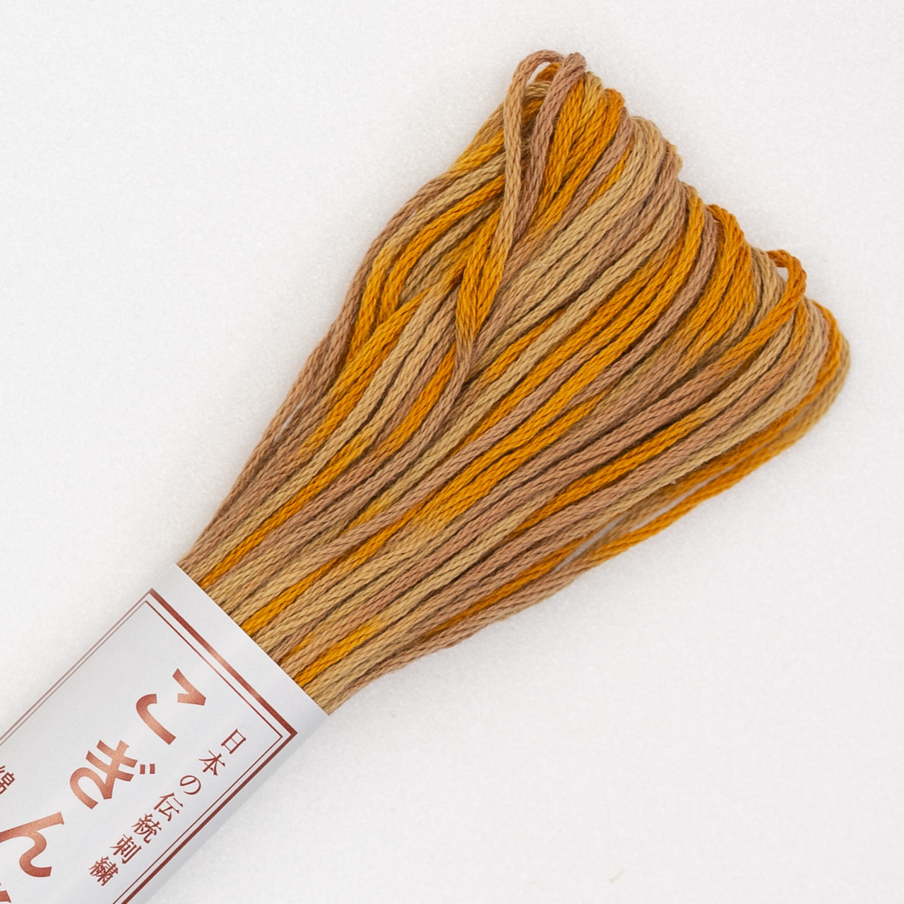 Variegated Kogin Thread 18mt Orange Fizz Kt-51