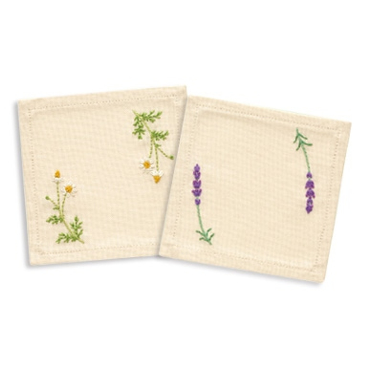 My Sweet Garden Embroidery Kit Coaster Herb Garden 9030