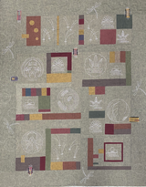 Sashiko Nature Quilt Kit putty