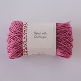 BeBe Bold Naturally Dyed Sashiko Thread - 40m - Pink