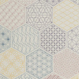 Sashiko Patchwork Syle Panel KS-HI537