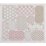 Hana fukin (sashiko sampler) Kakumaru Narabe TG-SC1442