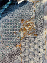 Hana fukin (sashiko sampler) Kakumaru Narabe TG-SC1442