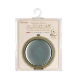 Compact mirror blank for boro, sashiko, or embroidery. 