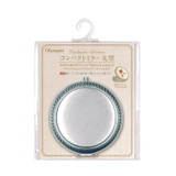Compact mirror blank for boro, sashiko, or embroidery. 