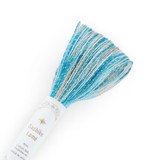 Sashiko lamè thread, "Colourful" Aqua 40m, SL-73