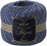 Crochet Thread Bijou Lamé Blue EGB-L484